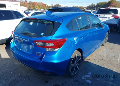 2023 Subaru Impreza Sport 5-Door from USA, damaged, VIN 4S3GTAM60P3710776